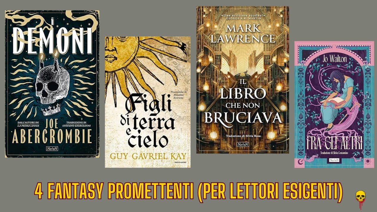 4 FANTASY PROMETTENTI per lettori esigenti