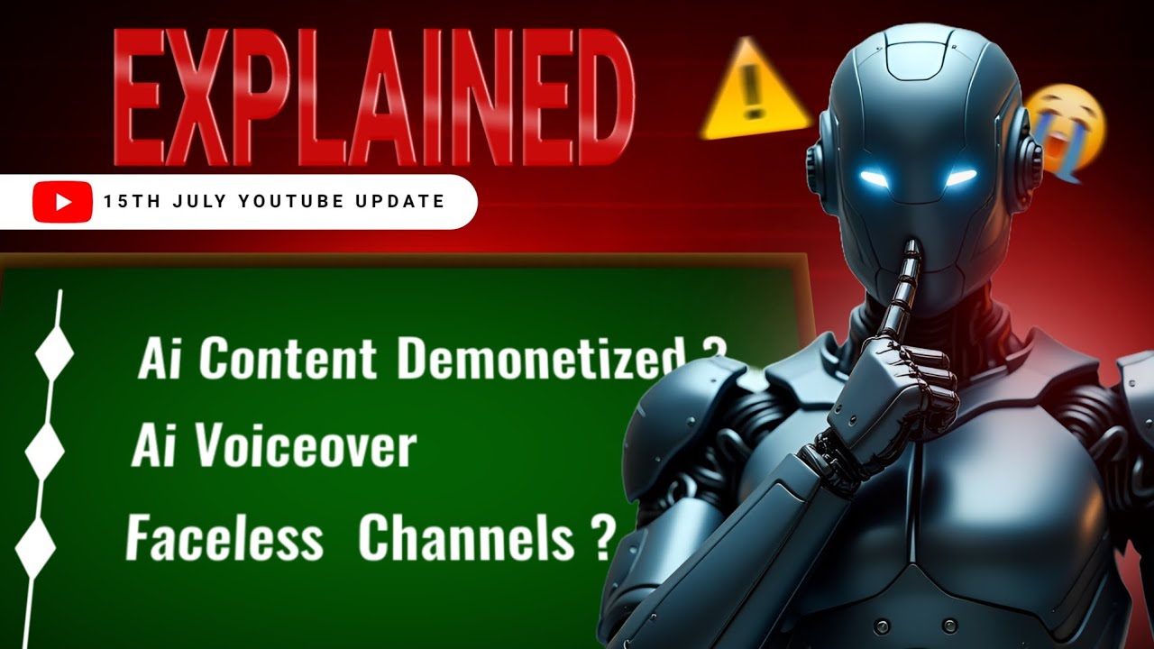 Is Your AI Channel in Danger After YouTube's July 15 Update?