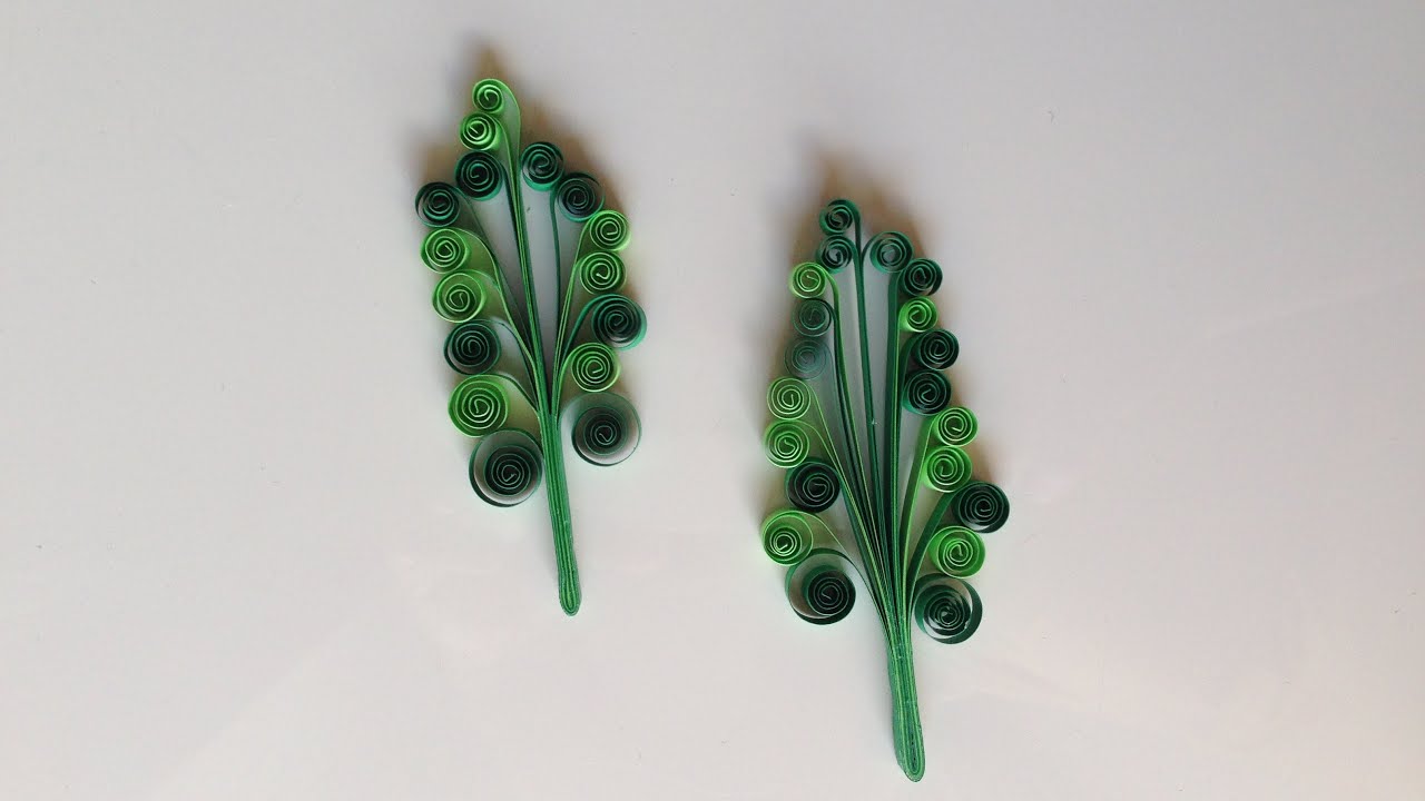 quilling trees, diy tiny paper tree, quilling leaves, christmas tree diy