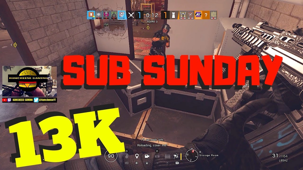 SUB SUNDAY WAS POPPING! - Rainbow Six Siege : Ranked