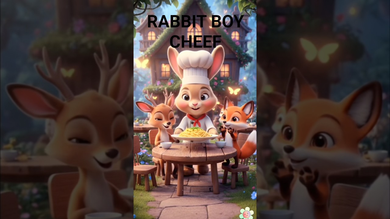 The Little Rabbit Chef 🐰🍜 | Magical Jungle Hotel | Kids Story