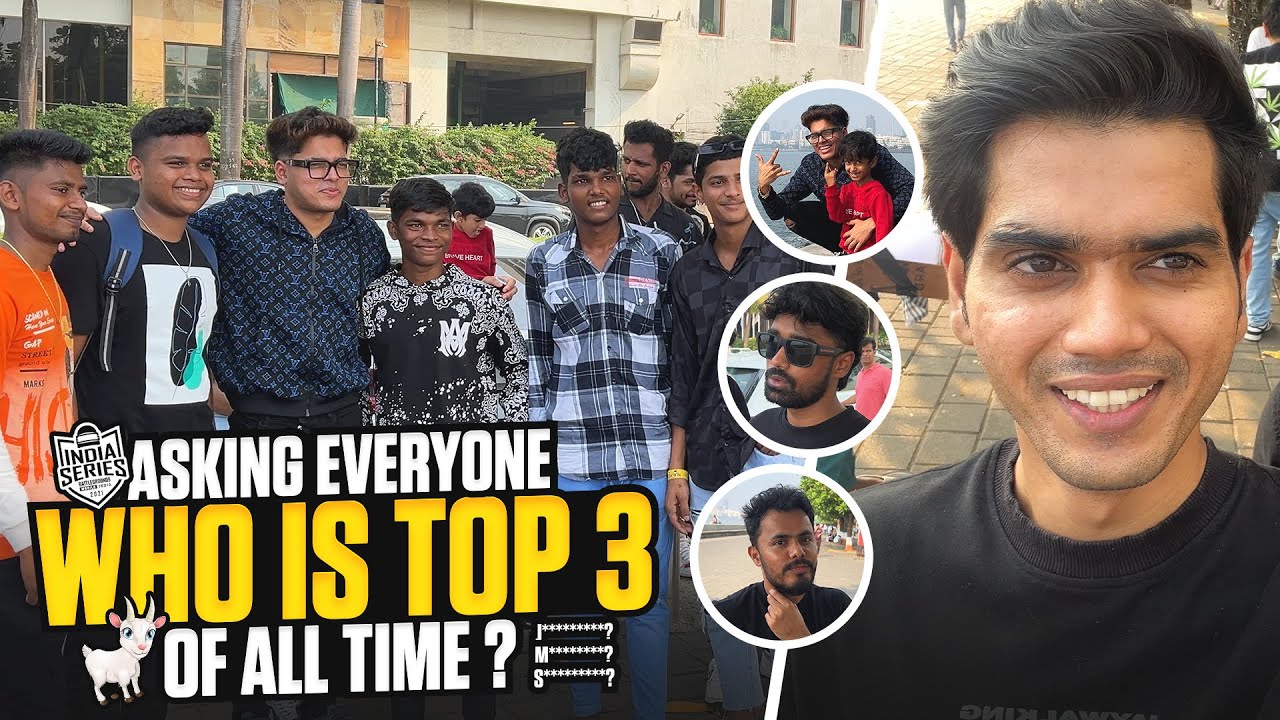 Asking EVERYONE who is TOP 3 of ALL TIME ft.@GodLikeEsportss @JONATHANGAMINGYT | BGIS LAN 🏆