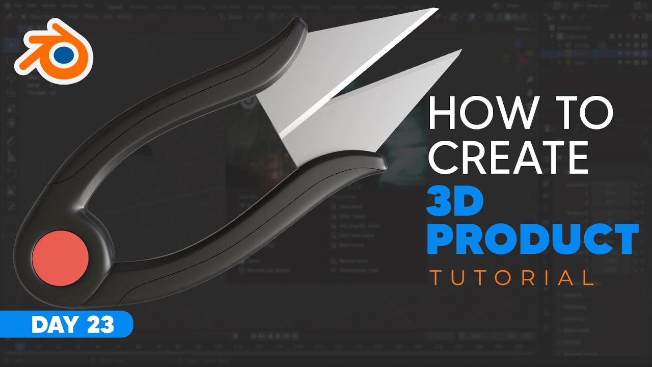 How to Create 3D Product modeling | 30 Days Modeling Tutorial | blender modeling tutorial 23