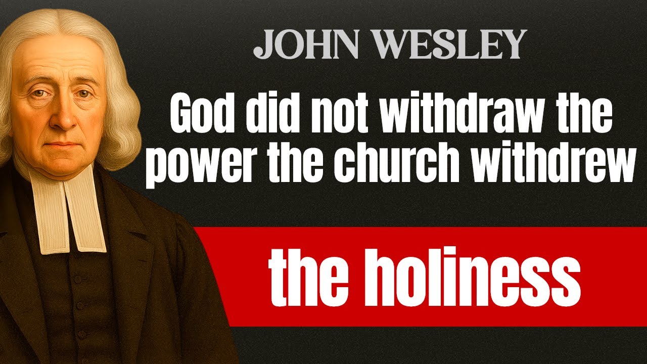 Why the Power of God Withdraws from Modern Christians — John Wesley