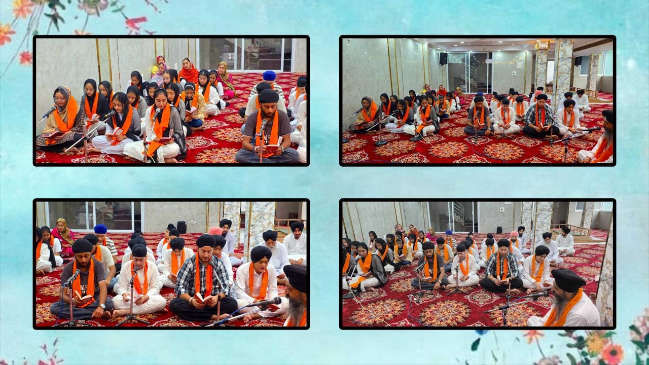 (15.3.26)🛑Rehras Sahib & Naam Simran Samagam BJSGV (Old Mahavir New ND18)