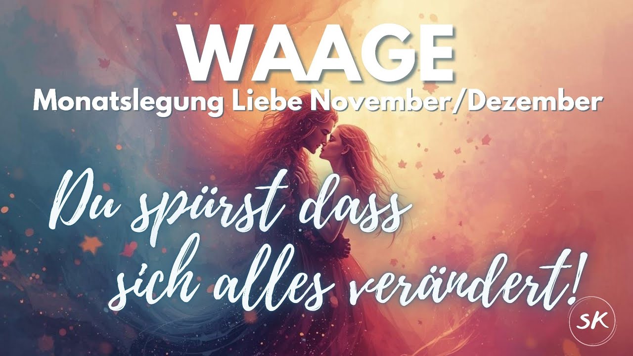 WAAGE ♎ Der ✨️ Wendepunkt in eurer Liebe! ❤️ | #liebesorakel 