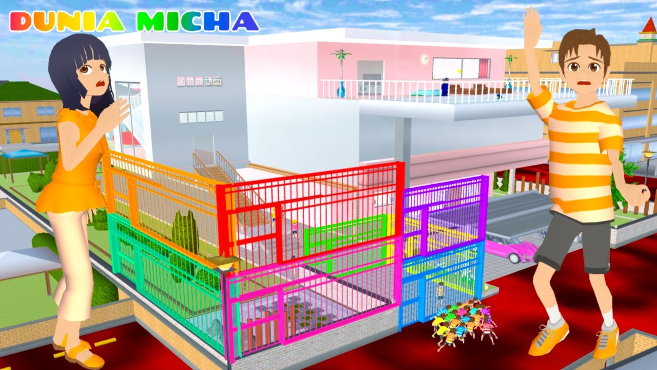Yuta Kesal Mio Kabur Terus Malah Dorong Yuta Ke Kolam Air Panas 20000 Derjat 🥵 Sakura Simulator
