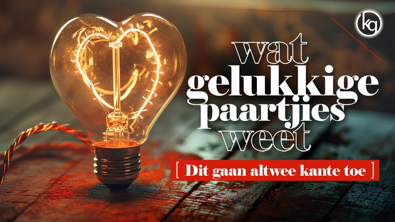 Wat gelukkige paartjies weet - Dit gaan altwee kante toe