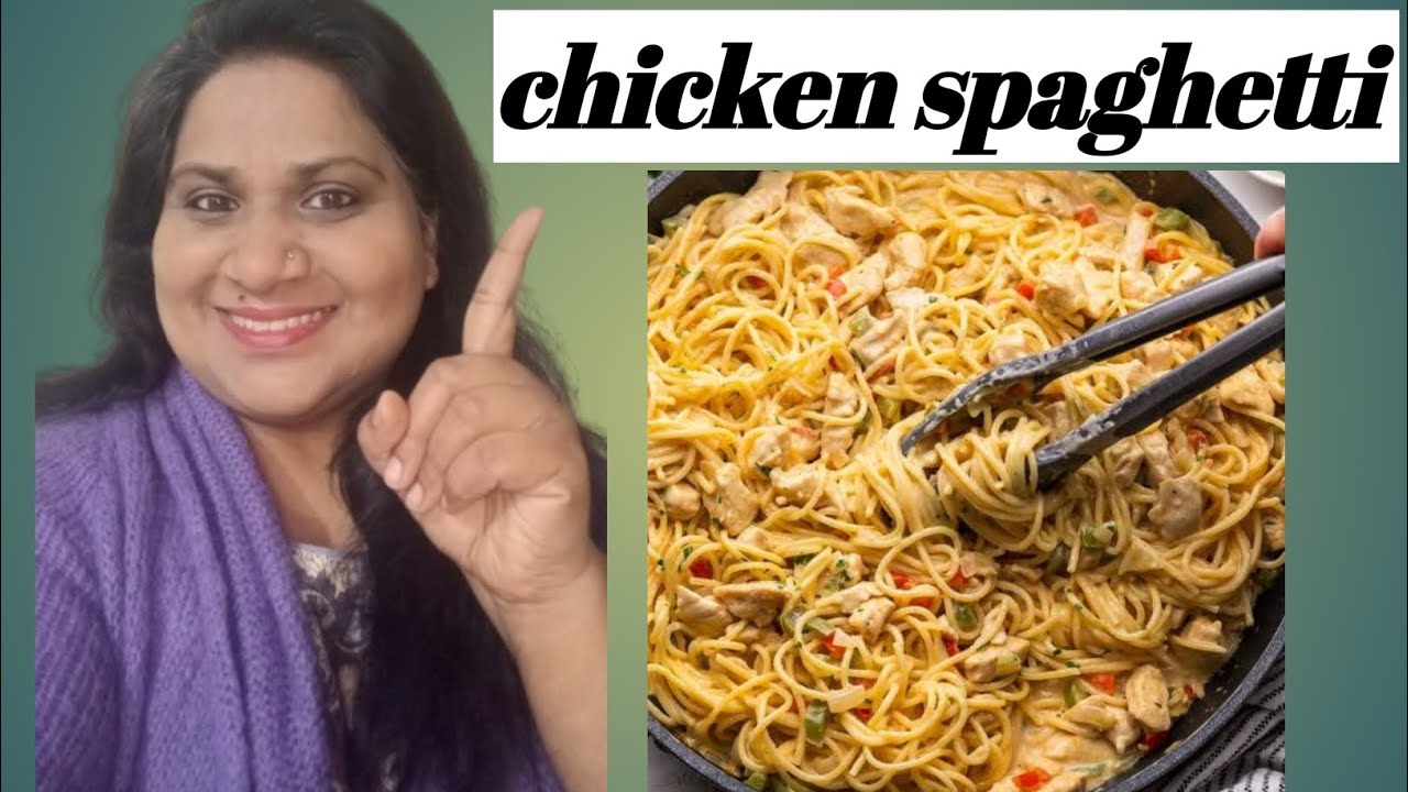 Chicken Spaghetti at Home | Simple & Delicious Recipe