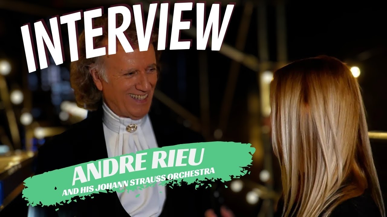 Vicky Kokkini - Interview with Andre Rieu at his Xmas Concert at Maastricht Mecc Concert Hall