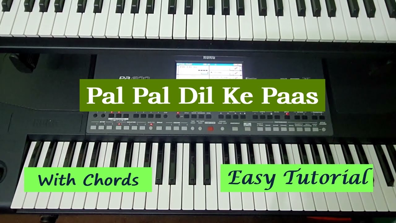 Pal pal dil ke paas tum rehti ho|| Easy tutorial ||with chords.
