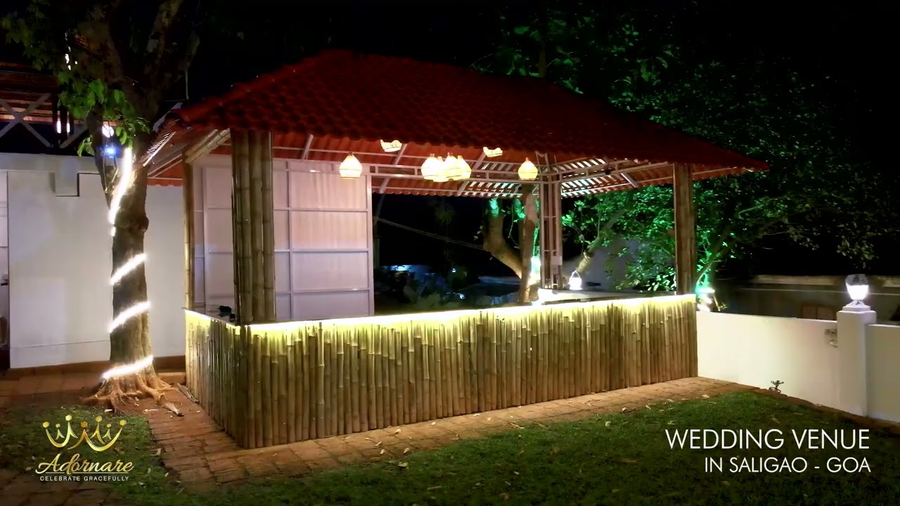 Celebrate Your Special Moment at Adornare | Open Air Wedding Venue in Saligao, Goa By S&J Hospitalty