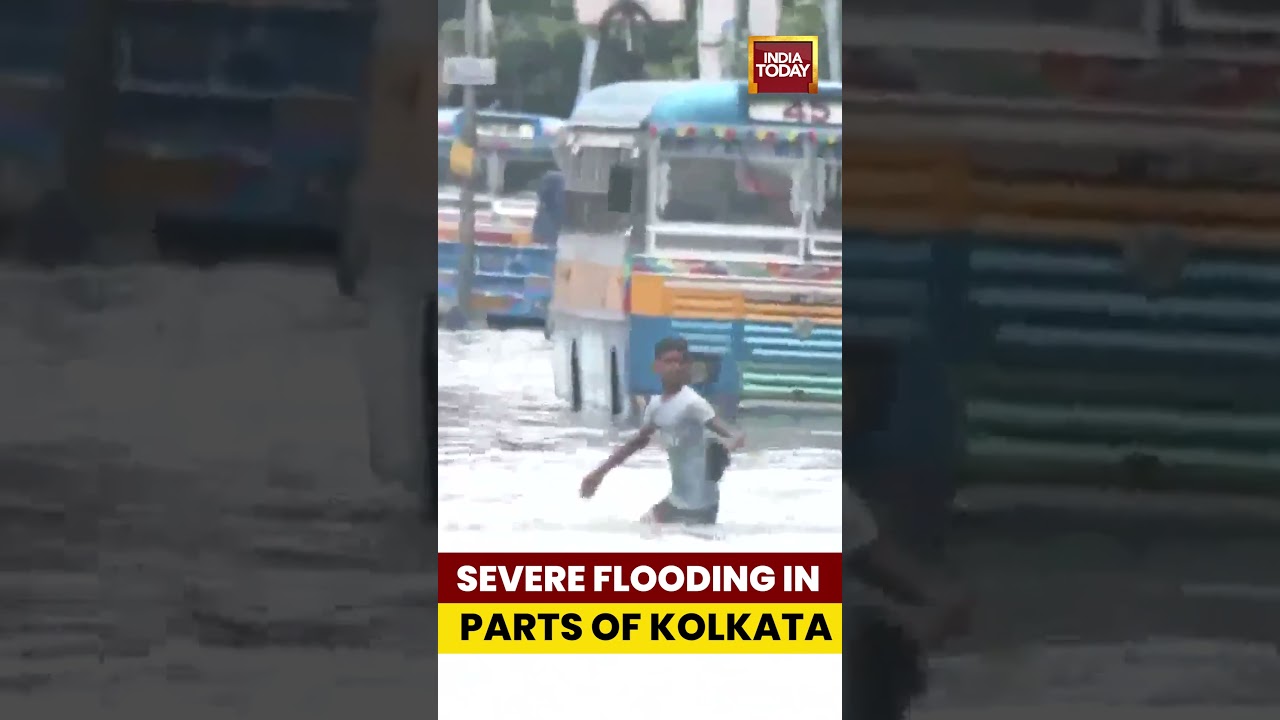 Severe Flooding Witnessed In Parts Of Kolkata Following Heavy Rain | India Today