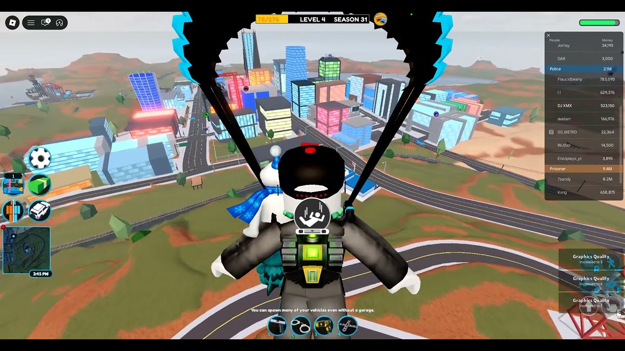 I did this in the Cargo Plane