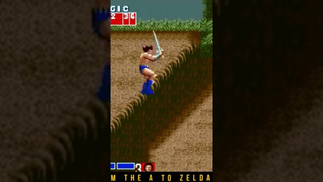 Nothing is sexier than Golden Axe! Ingredients: Sword, pants, boots and baby oil. A to Zelda Podcast