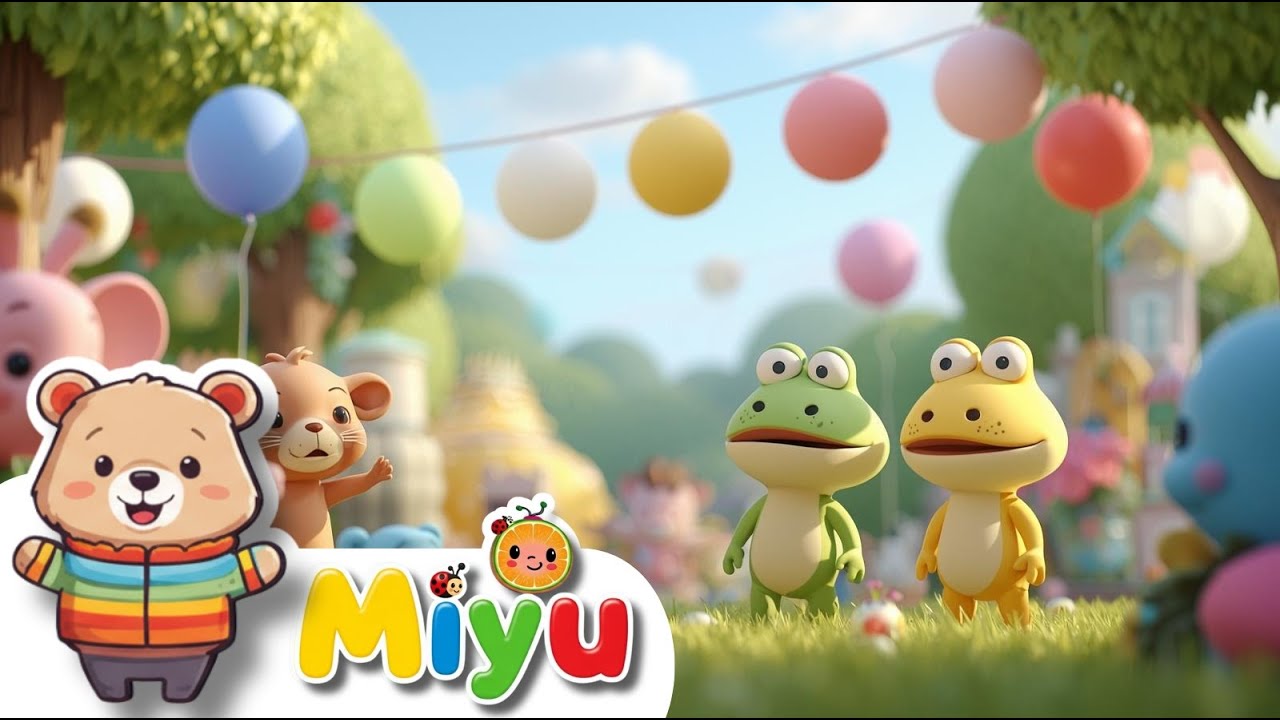 🎵✨ Découvre le Monde Magique avec Miyu - Chansons Pour Enfants ! Couleurs, Animaux & Aventures 🚗🎨