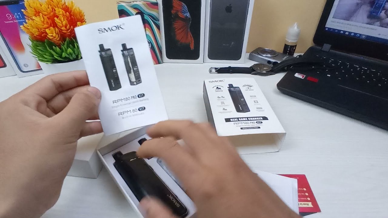 SMOK RPM 80 PRO || bacalah buku manual dan pilihan pilihanya! REVIEW TELAT