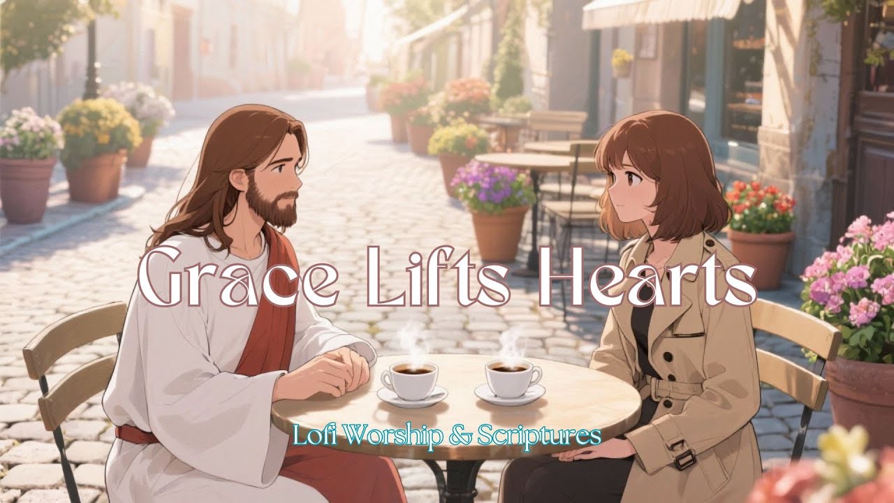 Grace Lifts Hearts | Calm Lofi Christian Worship & Scripture