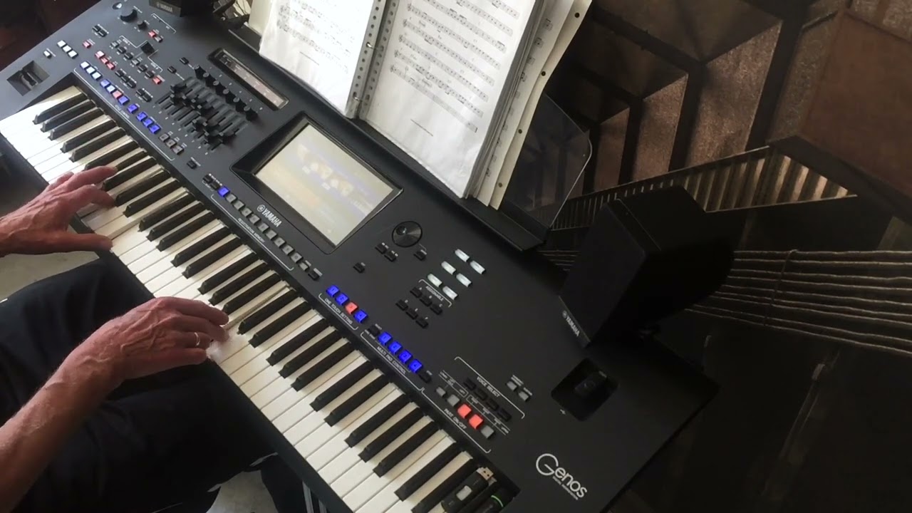 Buona sera, gespeeld op genos keyboard