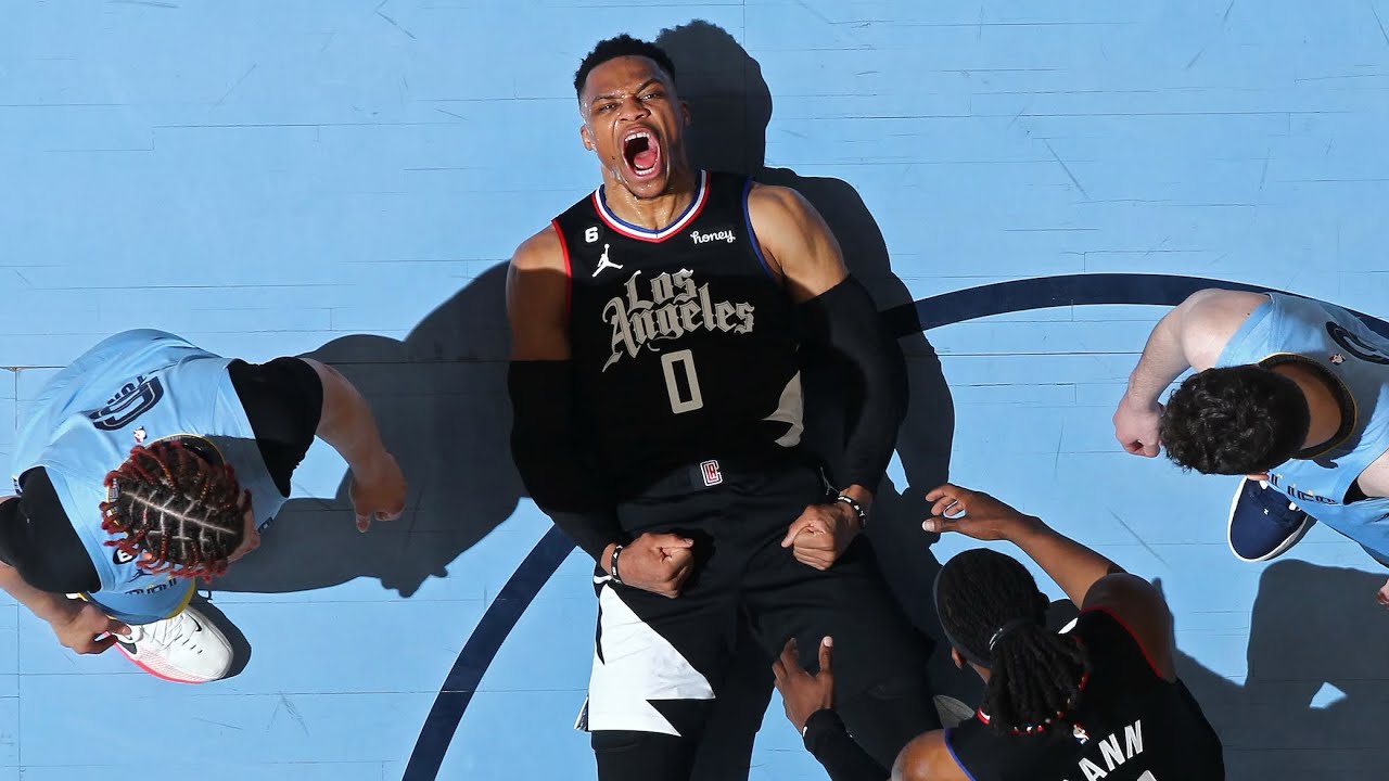 High Quality Clippers Russell Westbrook Clips For Edits!