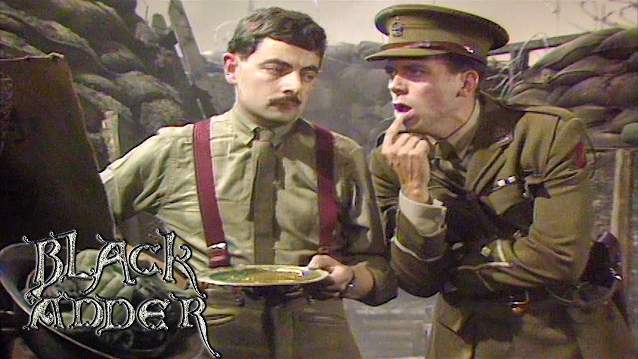 An Art Class With Blackadder | Blackadder Goes Forth | BBC Comedy Greats