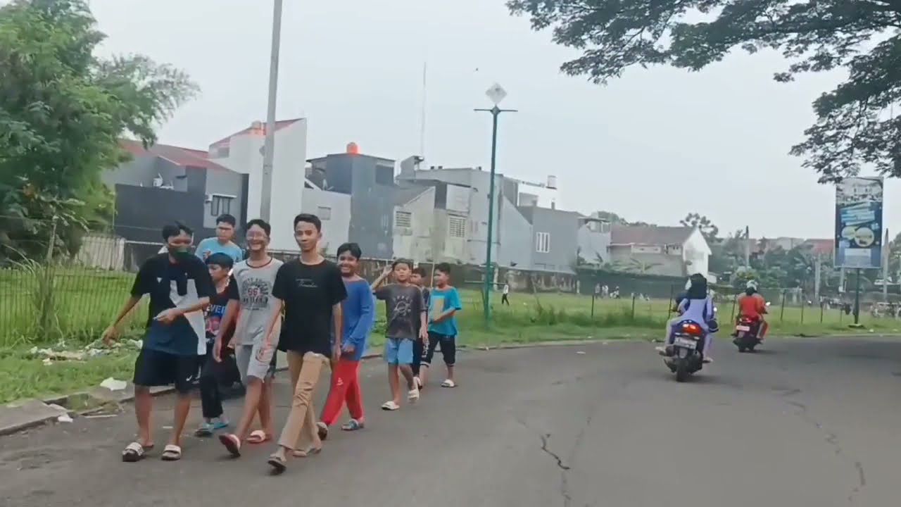 Jalan Pagi!! Perumahan Puri Beta1 Ciledug Tangerang