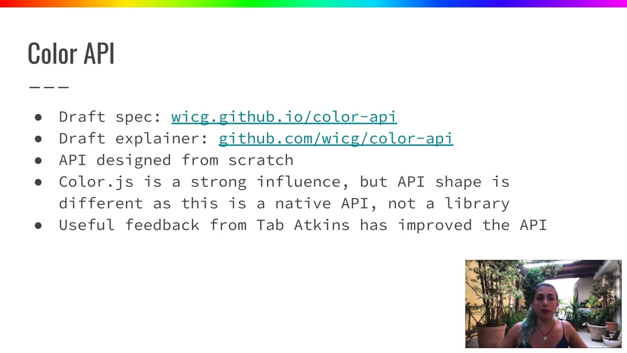 API Design for a colorspace-neutral Color object - Lea Verou (MIT)