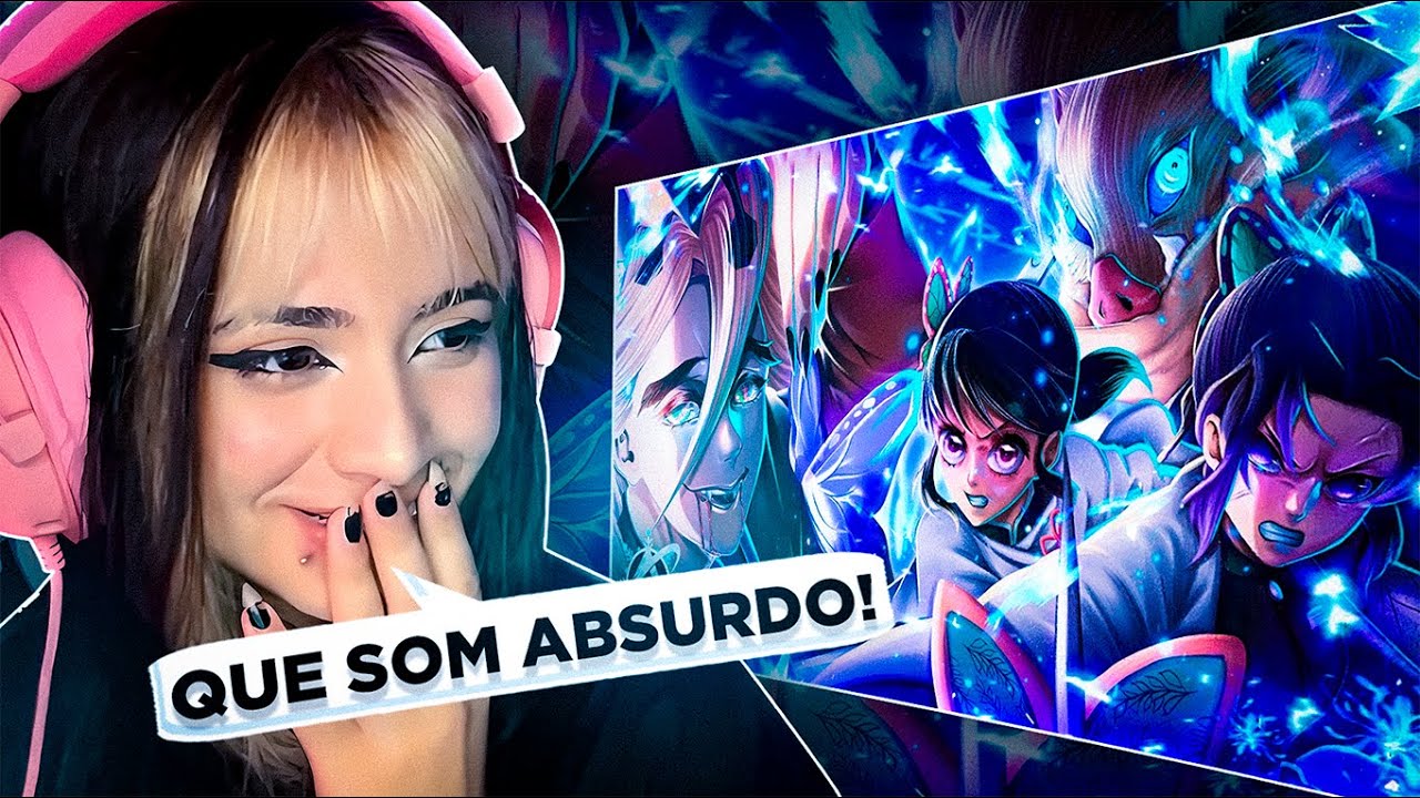 As Ace - Inferno Gelado | Douma VS Caçadores (Kimetsu No Yaiba) [REACT]