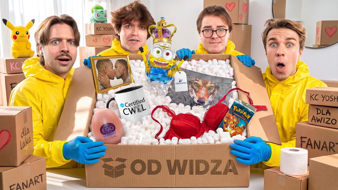 OTWORZYŁEM DZIWNE PACZKI od WIDZ&Oacute;W (znowu)