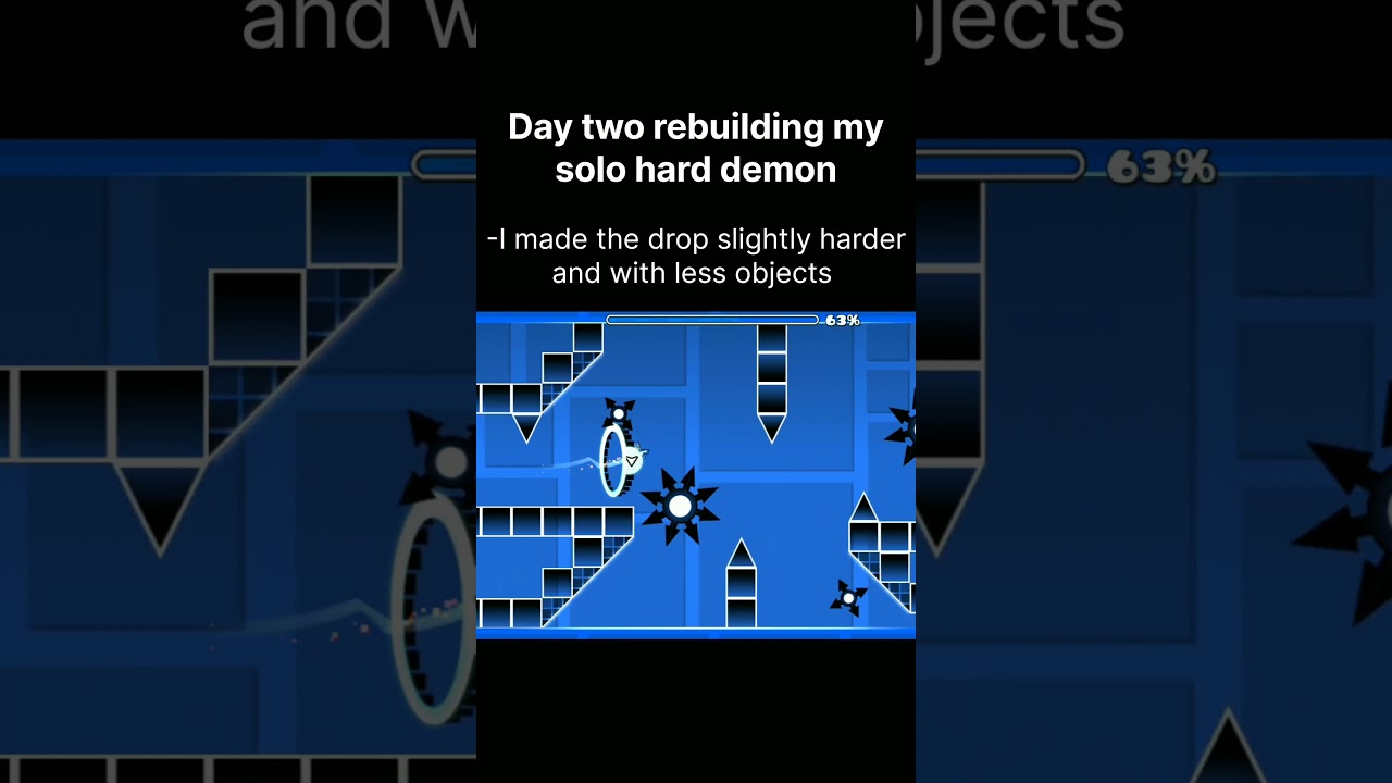 Day two rebuild my solo hard demon
