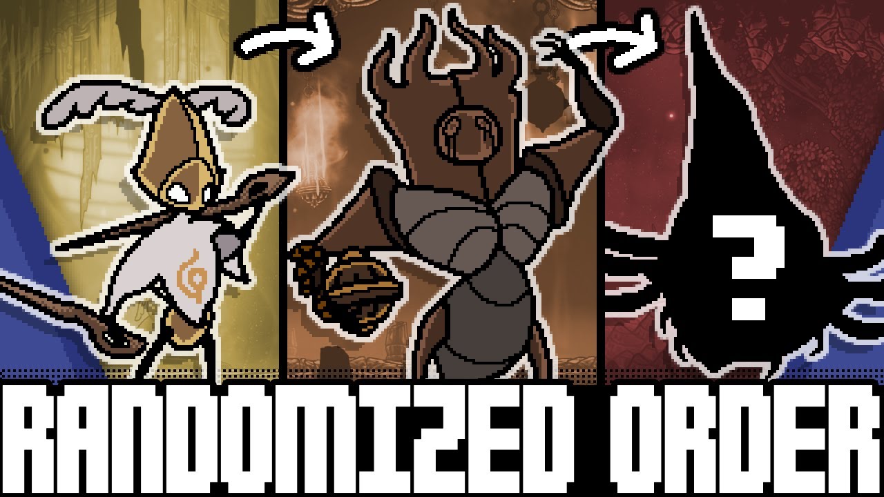 Silksong but I beat ALL BOSSES in a RANDOM ORDER (Act 2 Only)