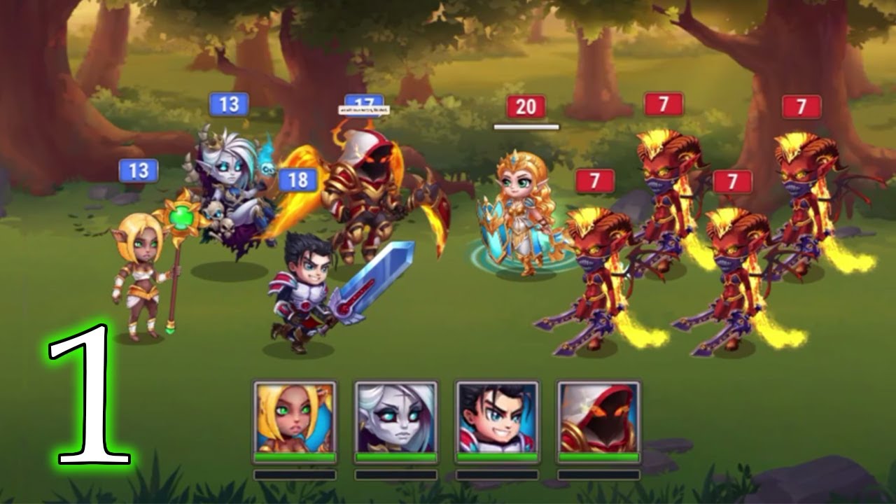 Hero Wars - Gameplay Walkthrough Part 1 (Android, iOS)