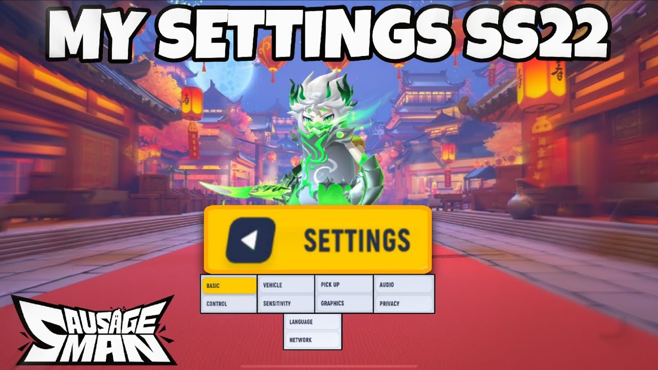 Best Settings SS22 🔥 Sausage Man