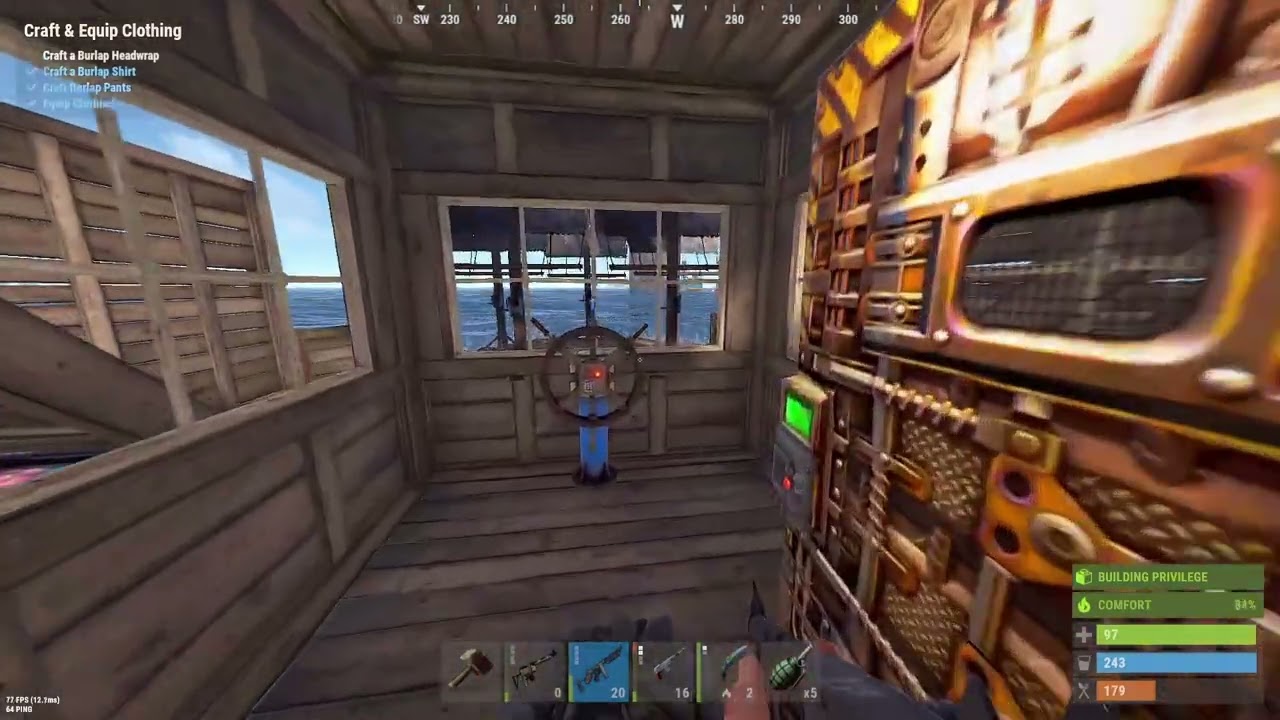 They broke my boat