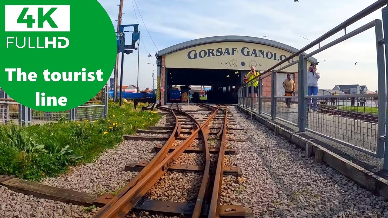 Rhyl Miniature Railway - Full Journey Around The Lake - Welsh Train Journey 4K UHD