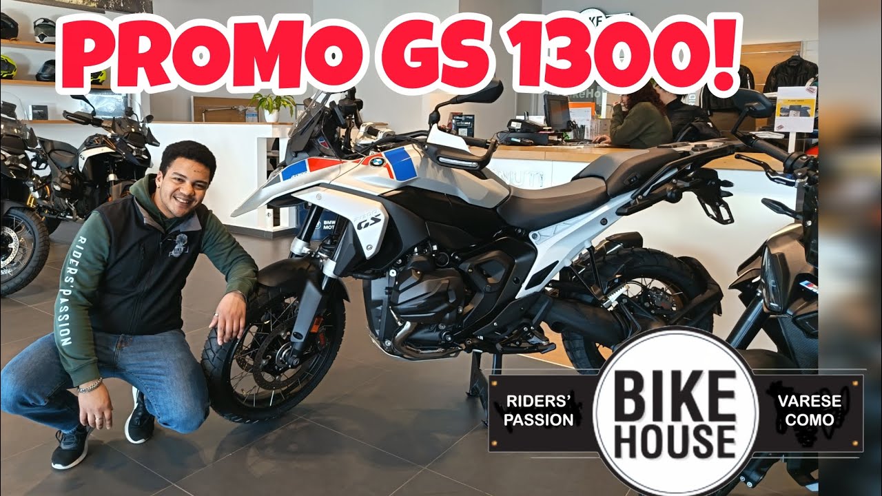 BIKEHOUSE COMO: PROMO GS 1300 E ADVENTURE CON DAVIDE
