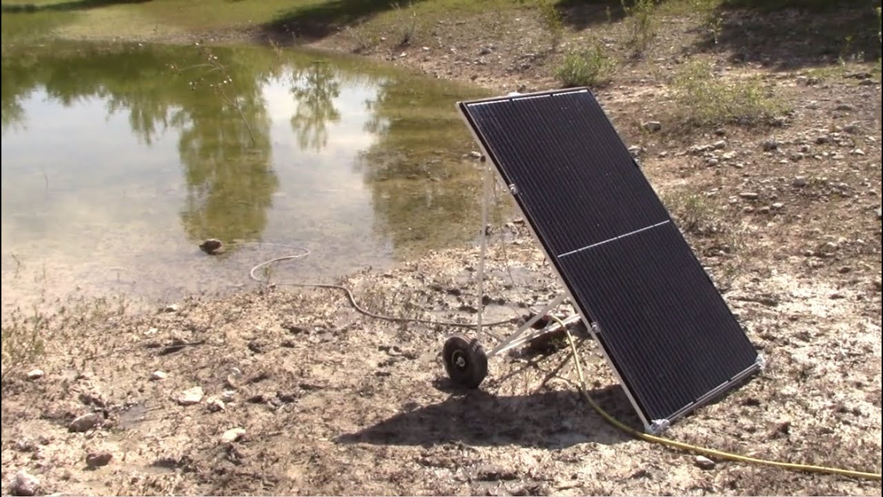 Pompe à eau solaire