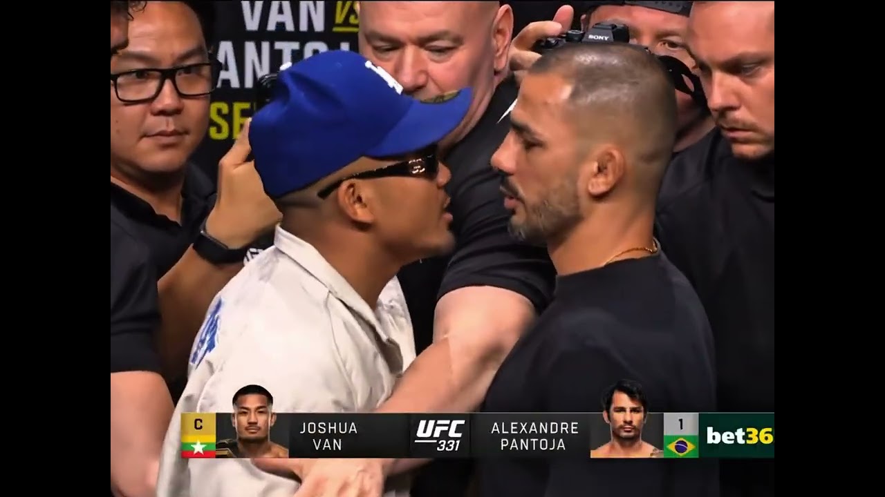 UFC 331 VAN VS PANTOJA 2 FACE OFF