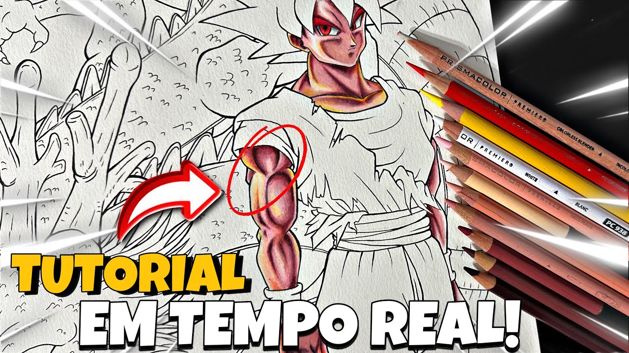 Como Colorir Pele de Anime!? Tutorial em Tempo Real de Pele de Anime