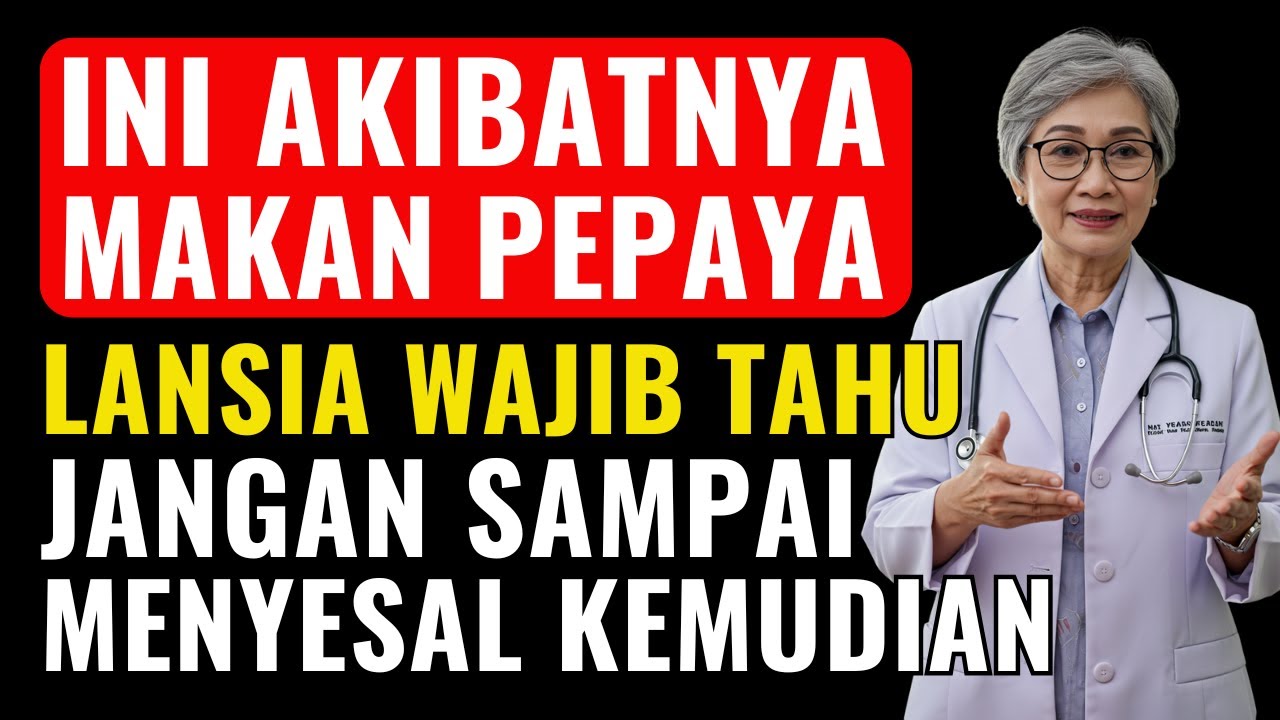 Taukah ANDA? Efek GILA Pepaya‼️ Ini yang Terjadi Jika Lansia Makan Pepaya Setiap Hari | Lansia Sehat