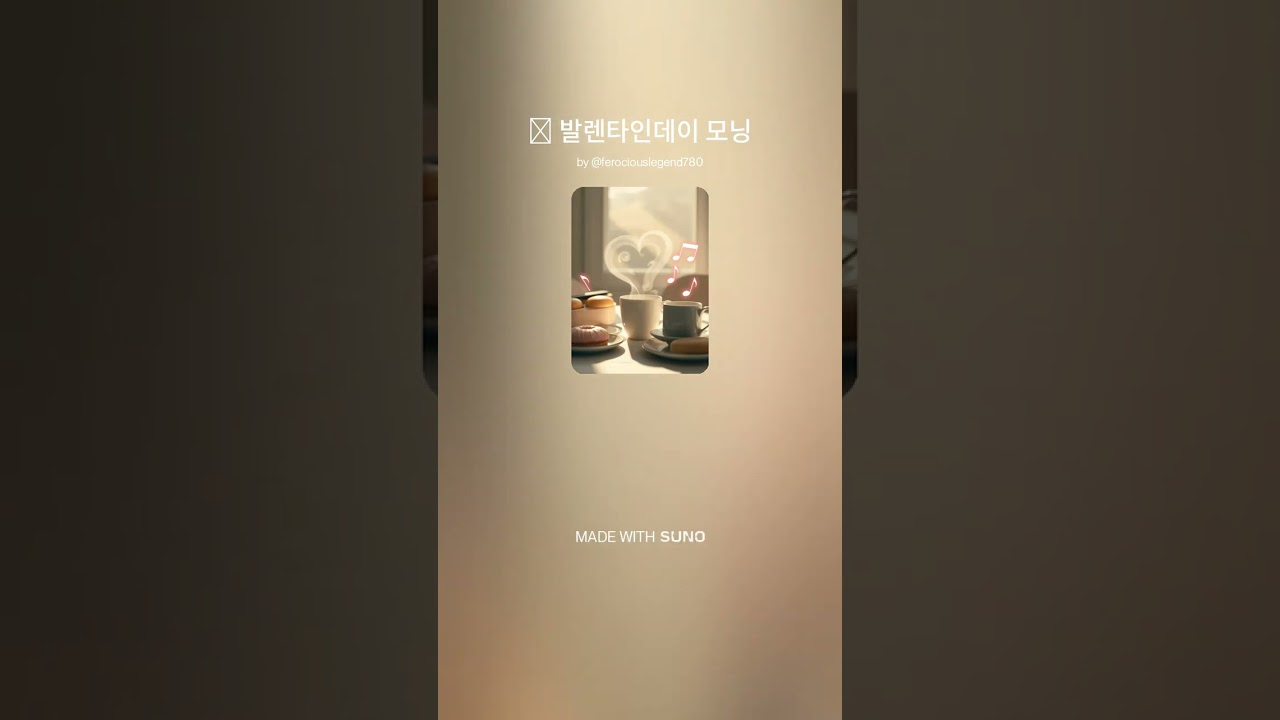 💝 발렌타인데이 모닝 | 사랑스러운 토요일 아침 로맨틱 BGM
