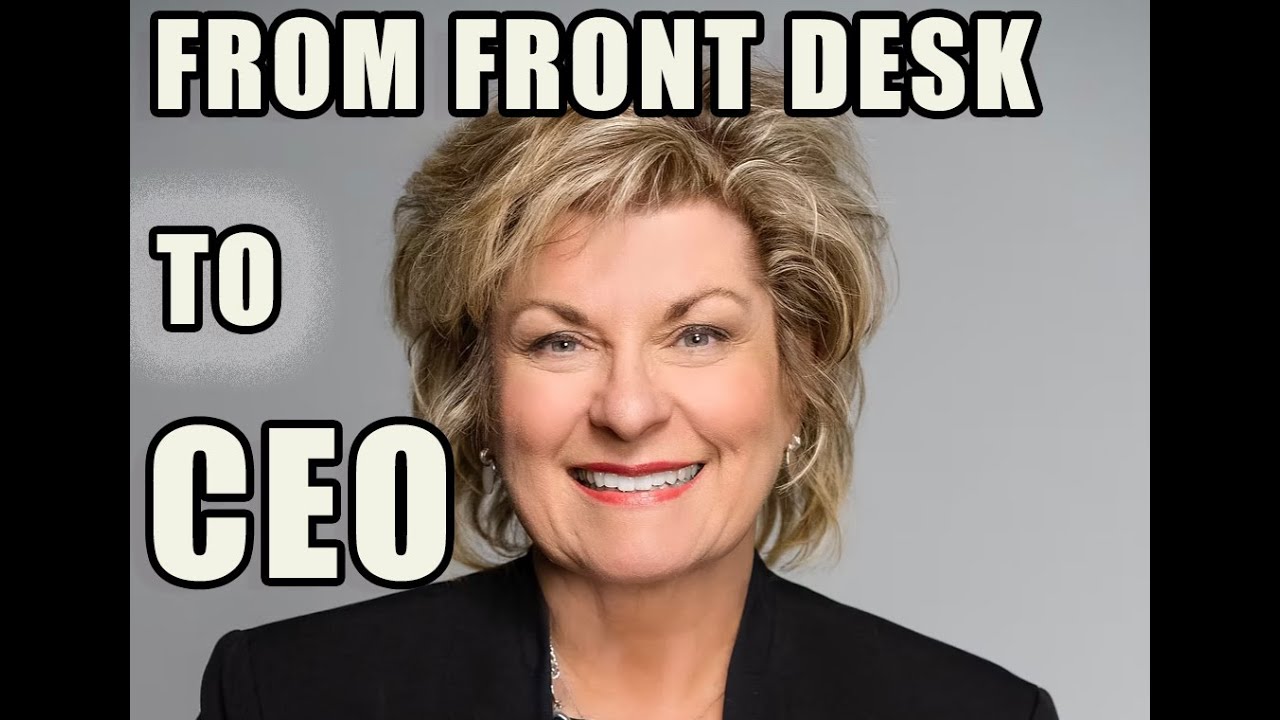 From a front desk receptionist to CEO of her own company: Building with Leadership and Resilience.