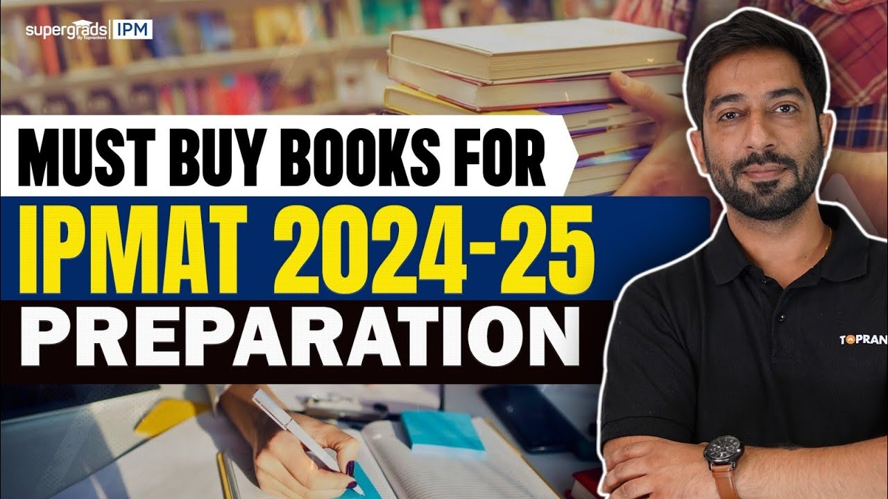 Must-Buy Books for IPMAT 2025 Preparation | Recommended Books for IPMAT - IPMAT 2025