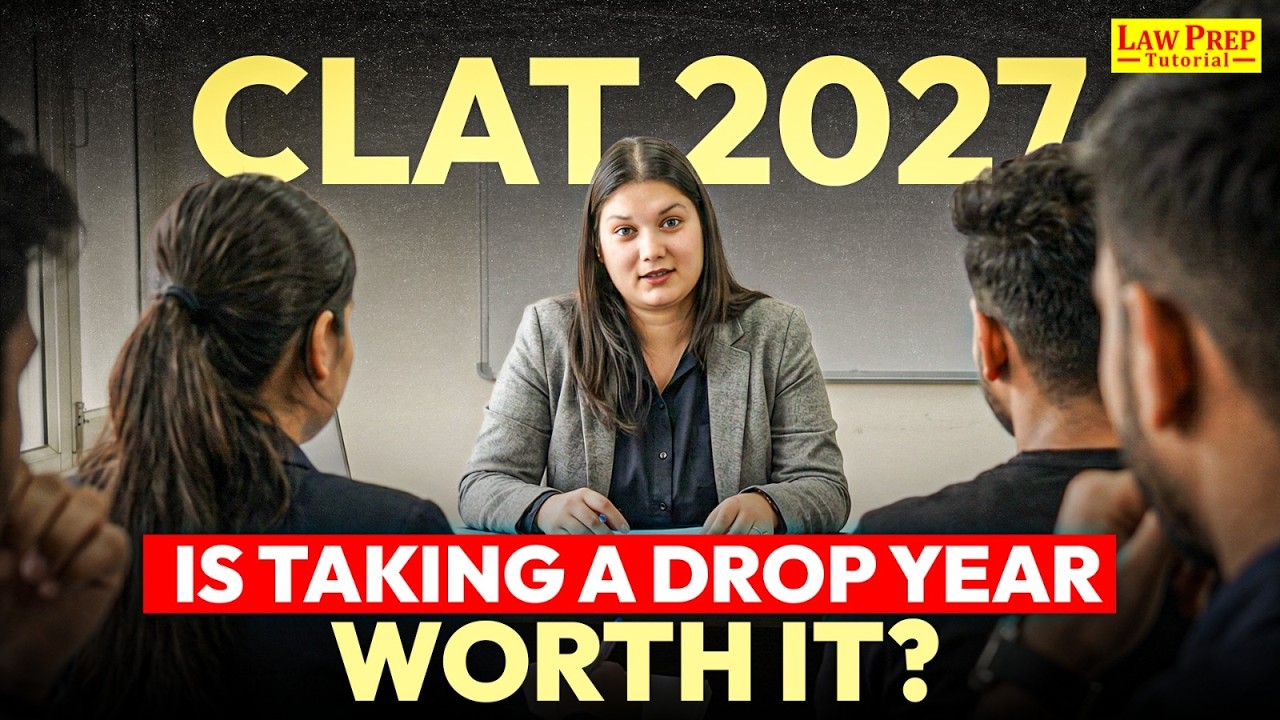 Is Drop Year Worth It for CLAT 2027? 🚫 The Honest Reality & Dropper Strategy