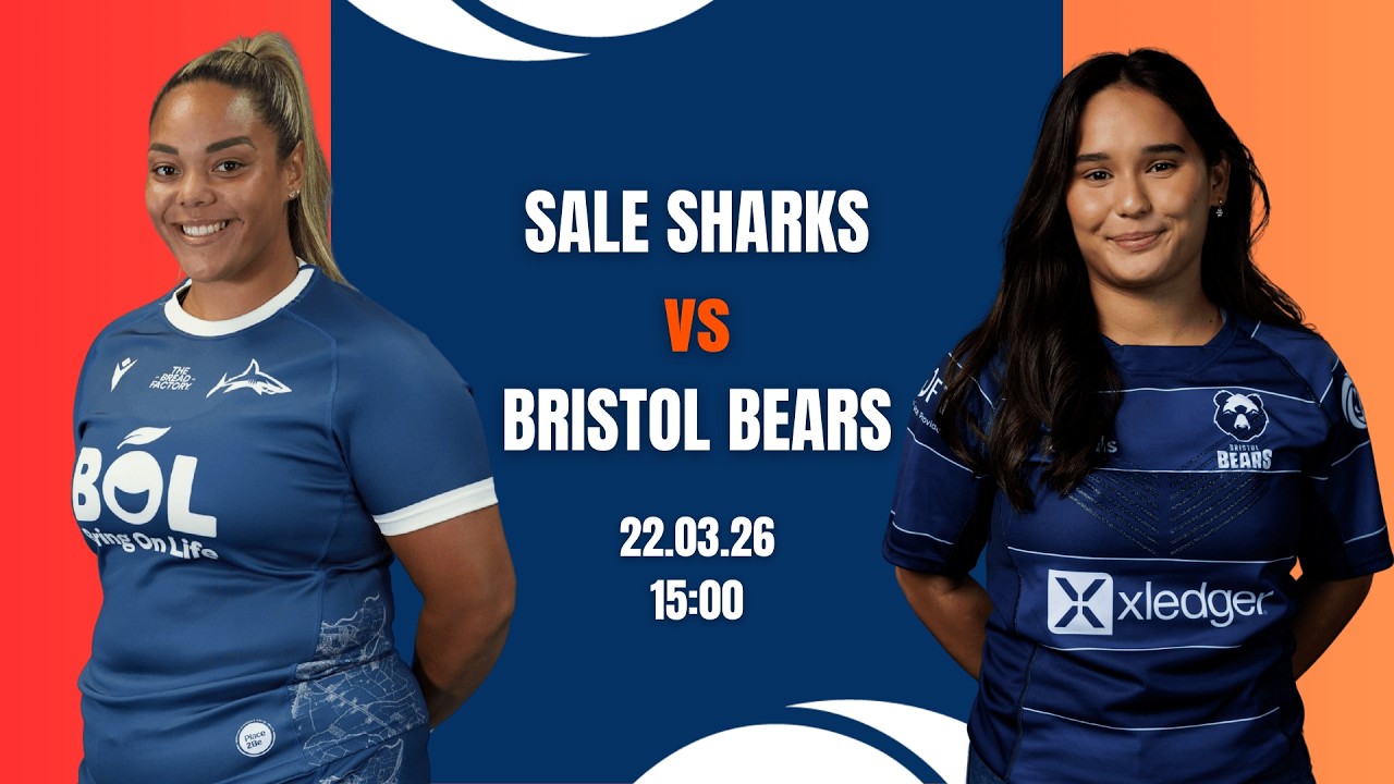 LIVE Premiership Women's Rugby | Sale Sharks vs Bristol Bears