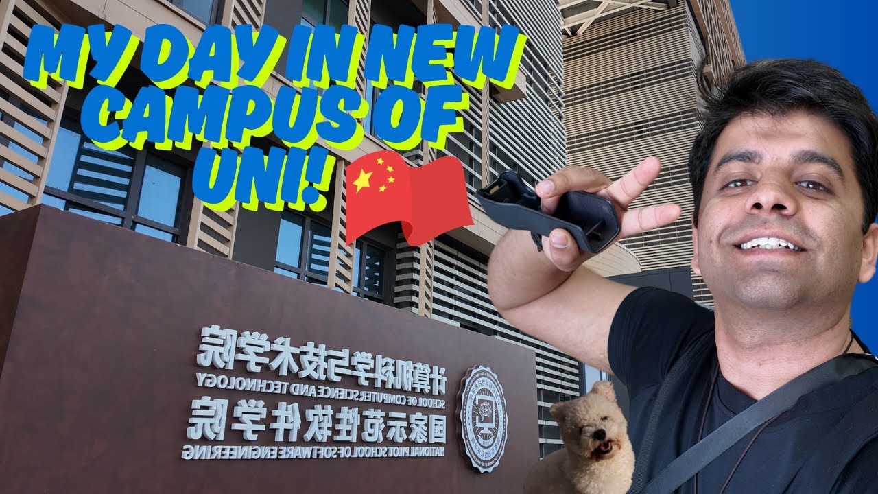 A Day in My Life at Xidian University, China | Exploring the New Campus!** 🏫🇨🇳