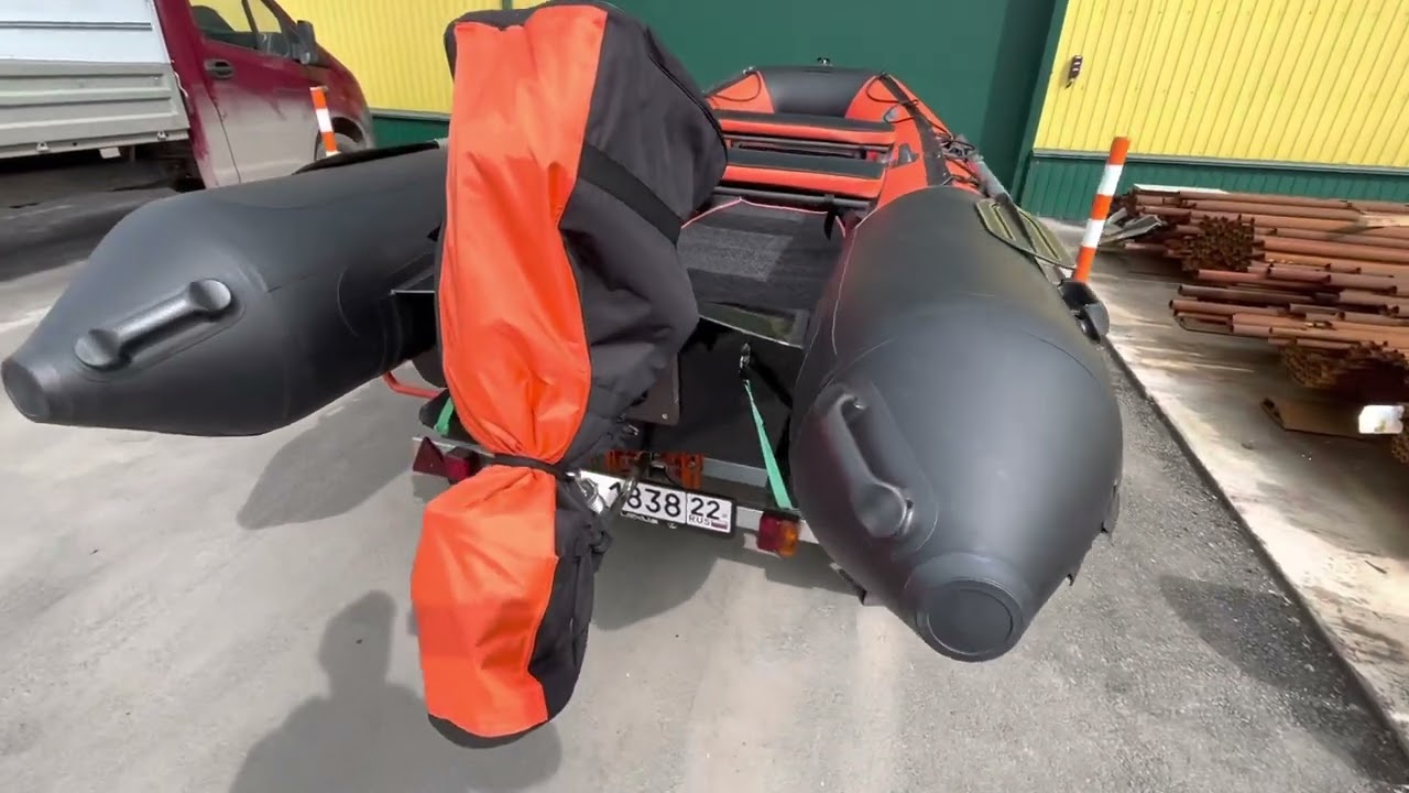 РИБ Навигатор 380 PRO. Собрал комплект.Готов к выходу на воду. 2 серия