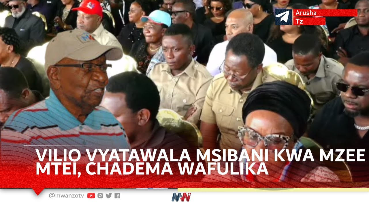 #LIVE: VILIO VYATAWALA MSIBANI KWA MZEE MTEI, CHADEMA WAJITOKEZA KWA WINGI MUDA HUU