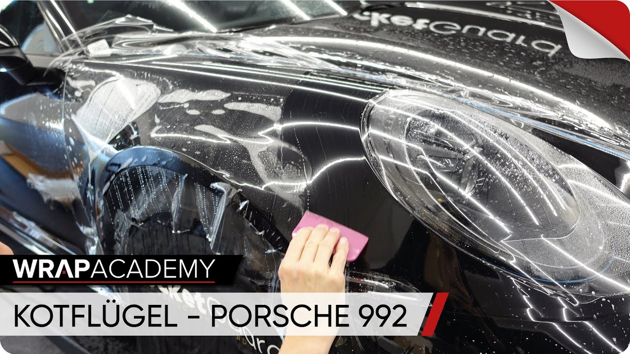 -- HowTo -- Porsche Lackschutz Folierung | Kotflügel