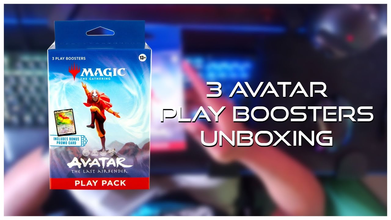 Распаковка игрового набора MTG Avatar: The Last Airbender